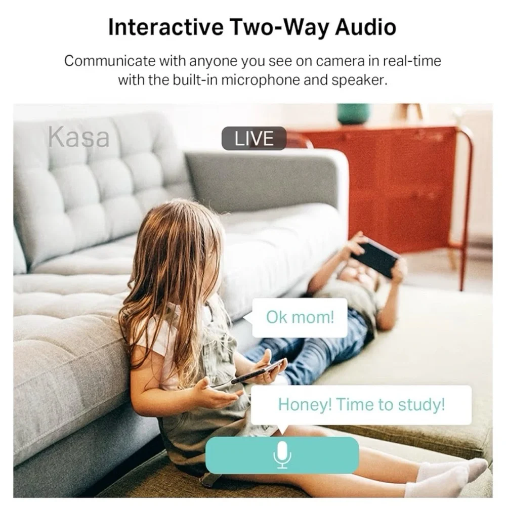 Kasa Smart Indoor Pan-Tilt Security Camera
